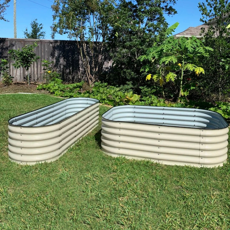 6 In 1 Modular Metal Raised Garden Bed Kit